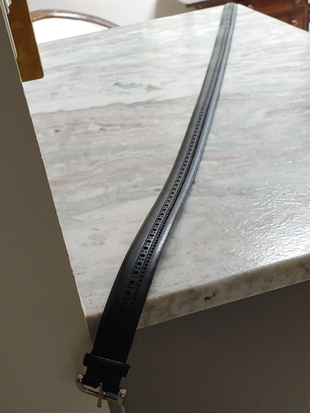 Cole Haan Black Western Style Belt Size 40